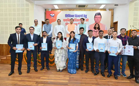 मुख्यमंत्री पुष्कर सिंह धामी ने 289 अधिकारियों को नियुक्ति पत्र देकर किया राज्य की प्रगति का नया अध्याय शुरू