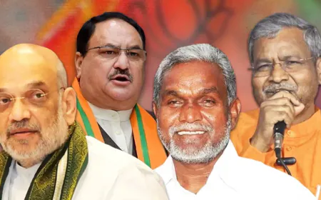 झारखंड : भाजपा ने 66 उम्मीदवारों की पहली सूची जारी, अर्जुन मुंडा की पत्नी और रघुवर दास की बहू को टिकट