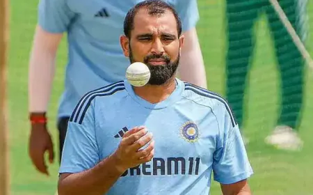 भविष्य में मयंक यादव संभालेंगे भारतीय तेज गेंदबाजी की कमान : शमी