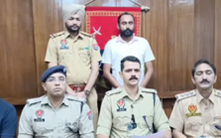 पंजाब : पुलिस ने लॉरेंस गैंग से जुड़े तीन आरोपियों को किया गिरफ्तार