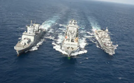 भारतीय युद्धपोतों का जर्मनी और सिंगापुर के साथ युद्धाभ्यास 