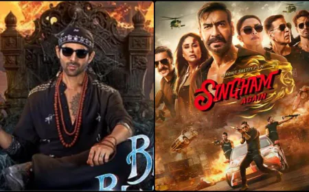 दिवाली पर सिनेमाघरों में छाएंगे कार्तिक आर्यन और अजय देवगन, कौन जीतेगा फैन्स का दिल?