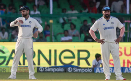 रोहित और कोहली फिर फेल, मुंबई टेस्ट में मुश्किल में भारत!