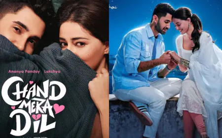 रोमांटिक फिल्म 'चांद मेरा दिल' में अनन्या पांडे के साथ दिखेंगे लक्ष्य लालवानी