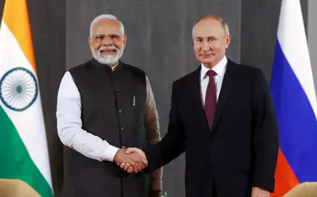 रूस के राष्ट्रपति व्लादिमीर पुतिन ने भारत को ग्लोबल सुपरपॉवर लिस्ट में शामिल होने का हकदार बताया