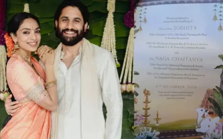 शोभिता धुलिपाला-नागा चैतन्या अगले महीने लेंगे सात फेरे