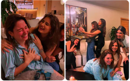 गर्ल गैंग संग मस्ती करती कैमरे में कैद हुईं साउथ ब्यूटी तमन्ना भाटिया