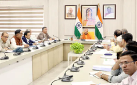 सीएम योगी का निर्देश, लॉजिस्टिक्स सेक्टर के प्रभावी प्रशासन के लिए संस्थागत तंत्र बनाया जाए