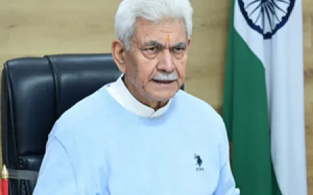 जम्मू-कश्मीर में पुलिस कांस्टेबल परीक्षा से पहले उपराज्यपाल ने की समीक्षा बैठक