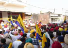 Tarn Taran में CM Bhagwant Mann का मेगा रोड शो — Harmeet Sandhu के समर्थन में उमड़ा जनसैलाब, 'AAP Ki Sarkar, AAP Ka Vidhayak' का नारा गूंजा