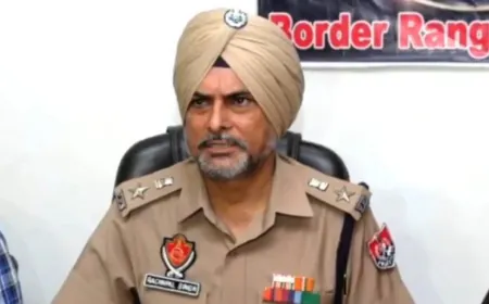 Punjab Police के Former SSP और STF Chief Rashpal Singh गिरफ्तार, 2017 के झूठा case exposed