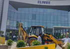 Chandigarh Administration की बड़ी कार्रवाई: Elante Mall में अवैध Construction तोड़ा गया, Parking की जगह बनाई थी Greenery