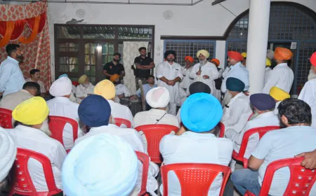 Tarn Taran का विकास पटरी पर लाना APP का लक्ष्य: Harmeet Sandhu को गांव Aima Kalan में मिला भरपूर समर्थन