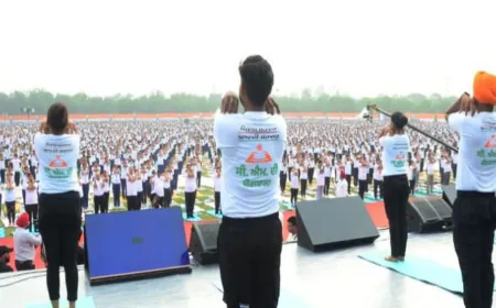 ‘CM दी Yogshala’ ने रचा नया इतिहास — Punjab में 2 Lakh लोग रोज़ कर रहे मुफ़्त Yoga, 4,500 से ज़्यादा Classes हर दिन, हज़ारों युवाओं को मिला रोजगार