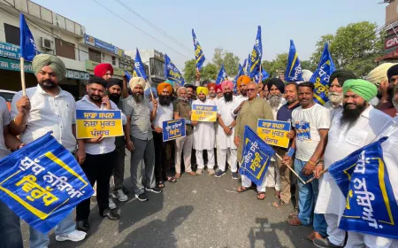 Akali और Congress ने दिया Drug Mafia को संरक्षण, Punjab को नशा मुक्त बनाना Mann सरकार का Mission: Harmeet Sandhu