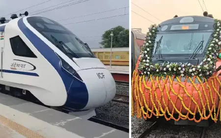 Haryana को मिली नई Vande Bharat Express: अब Ambala, Kurukshetra और Panipat से Delhi और Punjab की यात्रा होगी और भी आसान
