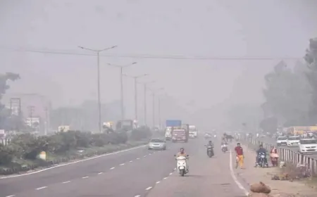 Punjab-Chandigarh में सुबह शाम की ठंड बढ़ी, Mandi Gobindgarh की हवा सबसे polluted