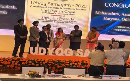 Punjab बना Industrial Development में नंबर वन— Business Reform Plan में देश का ‘Top Achiever’ राज्य घोषित