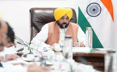 CM Bhagwant Mann ने अचानक बुलाई Cabinet Meeting: Tarn Taran Bypoll जीत के बाद बड़े फैसलों की तैयारी