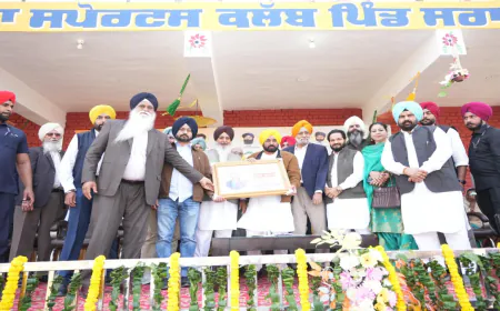 Chief Minister ने Shaheed Kartar Singh Sarabha के शहीदी दिवस पर Sarabha गांव के लिए 45.84 crore रुपये के विकास projects की announcement किया