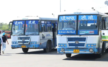 आज दोपहर 12 बजे से नहीं चलेंगी Punjab Roadways व PRTC buses: Kilometre Scheme के विरोध में मुलाजिम strike पर, लोगों को होगी दिक्कत