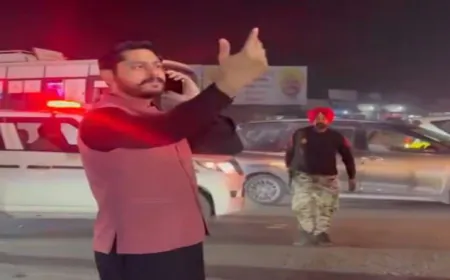 Traffic में फँसी Ambulance को रास्ता दिलाने खुद सड़क पर उतरे AAP MLA Sherry Kalsi, मरीज की बचाई जान — लापरवाह Police पर Strict Action!