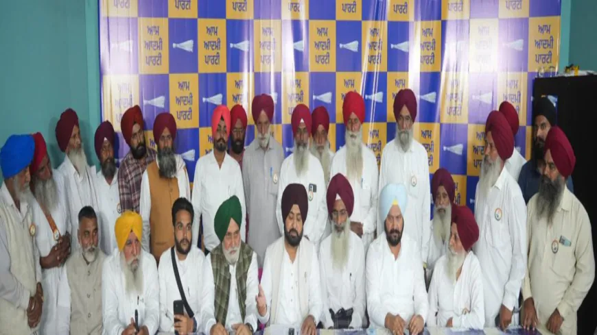 Tarn Taran By-Election: Freedom Fighter परिवारों ने APP उम्मीदवार Harmeet Sandhu को दिया समर्थन कहा – Mann सरकार पर है पूरा भरोसा, Sandhu की जीत सुनिश्चित करेंगे