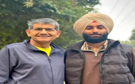 Punjab Police Constable Gursimran Bains बने Indian Air Force Officer; Confidence और Hard Work से लिखी नई कहानी, Chief Minister ने सराहा Punjab Police का Dedication