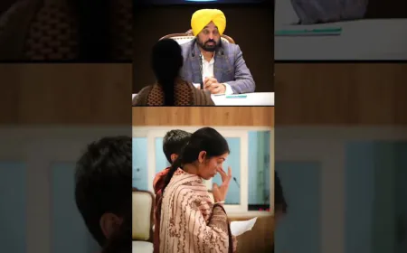 Punjab में 93 Teachers को मिला Justice का भरोसा: CM Bhagwant Mann ने 36 महीने का Pending Salary जारी करने का फैसला लिया, salary न मिलने से एक Teacher ने की थी Suicide