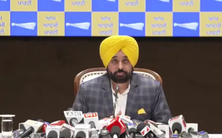 CM Mann ने सिद्ध और चन्नी समेत अपने विरोधियों पर तीखा हमला बोला मीडिया के सामने बड़ी-बड़ी बातें कहीं