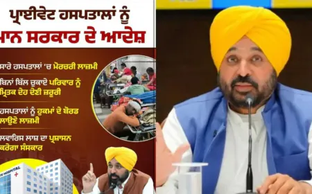 मान सरकार ने जनहित में सुनाए कड़े फैसले, मरीजों के अधिकारों की होगी सुरक्षा, private hospitals को किया सावधान!