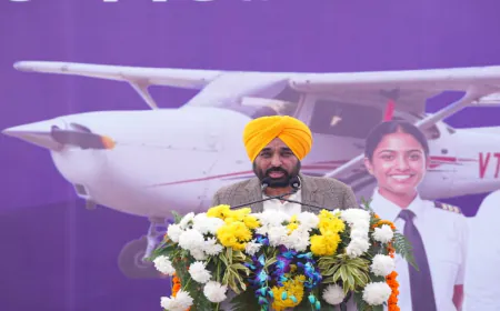 आने वाले वर्षों में पंजाब बनेगा विमानन उद्योग का केंद्र: CM Bhagwant Mann
