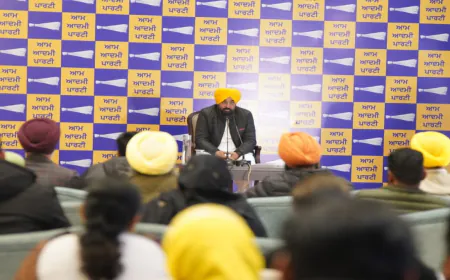 CM भगवंत मान का जमीनी संवाद अभियान, गांवों के सर्वांगीण विकास पर फोकस