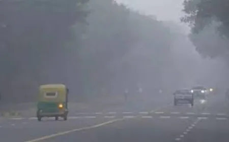पंजाब में धुंध को लेकर 7 दिन का अलर्ट:लुधियाना-जालंधर में विजिबिलिटी बेहद कम; लाइट जलाकर वाहन चलाने पड़े