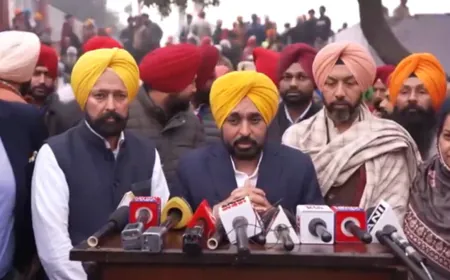 Fatehgarh Sahib: शहीदी सभा में पहुंचे सीएम भगवंत मान, कहा-साहिबजादों की शहादत को पूरी दुनिया कर रही नमन