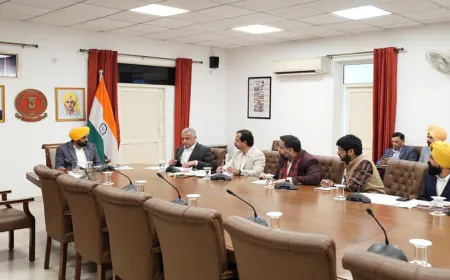 CM मान का बड़ा खेल विज़न: जून 2026 तक पंजाब में होंगे 3,100 स्टेडियम