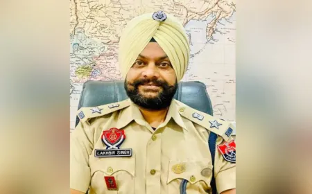 पंजाब में करप्शन के आरोप में विजिलेंस SSP सस्पेंड:अमृतसर में ₹55 करोड़ का टेंडर मामला; मजीठिया की अरेस्ट वाली टीम के हेड रह चुके