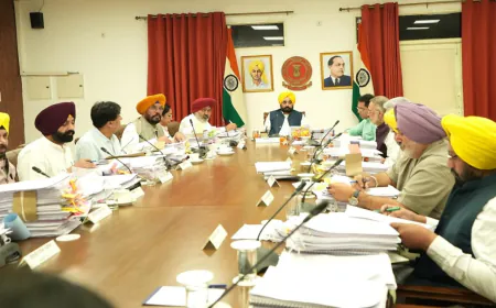 पंजाब सरकार की कैबिनेट मीटिंग आज:दोपहर 12 बजे सीएम मान के निवास पर होगी; मनरेगा पर कल होगा स्पेशल सेशन