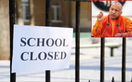 UP Schools Closed: भीषण शीतलहर के कहर से अलर्ट Yogi सरकार, यूपी के स्कूलों पर सख्त आदेश