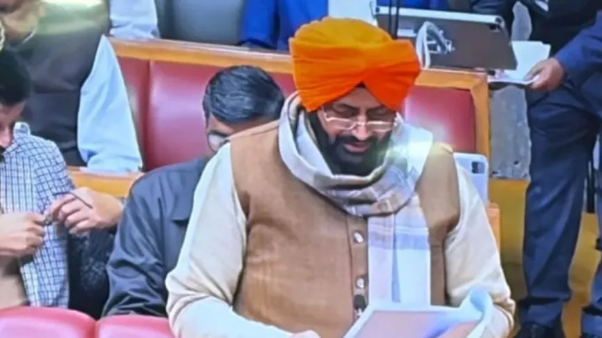 हरियाणा विधानसभा का विंटर सेशन शुरू: भगवा पगड़ी में पहुंचे CM सैनी, किसानों की बाढ़ समस्या और पानी पर जोरदार बहस