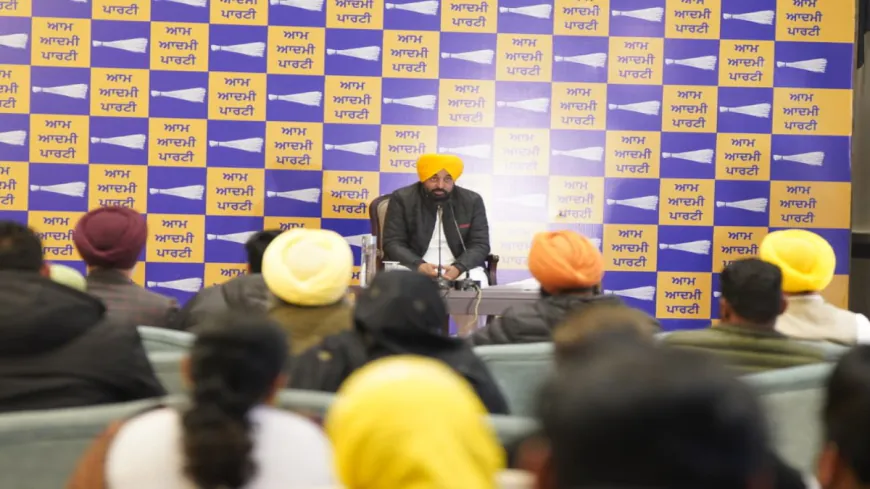 CM भगवंत मान का जमीनी संवाद अभियान, गांवों के सर्वांगीण विकास पर फोकस