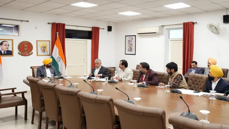 CM मान का बड़ा खेल विज़न: जून 2026 तक पंजाब में होंगे 3,100 स्टेडियम