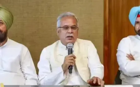 पंजाब में कांग्रेस का 'अंडर 50' फॉर्मूला: भूपेश बघेल का बड़ा एलान "आधी टिकटें युवाओं को, अंतिम फैसला हाईकमान का"