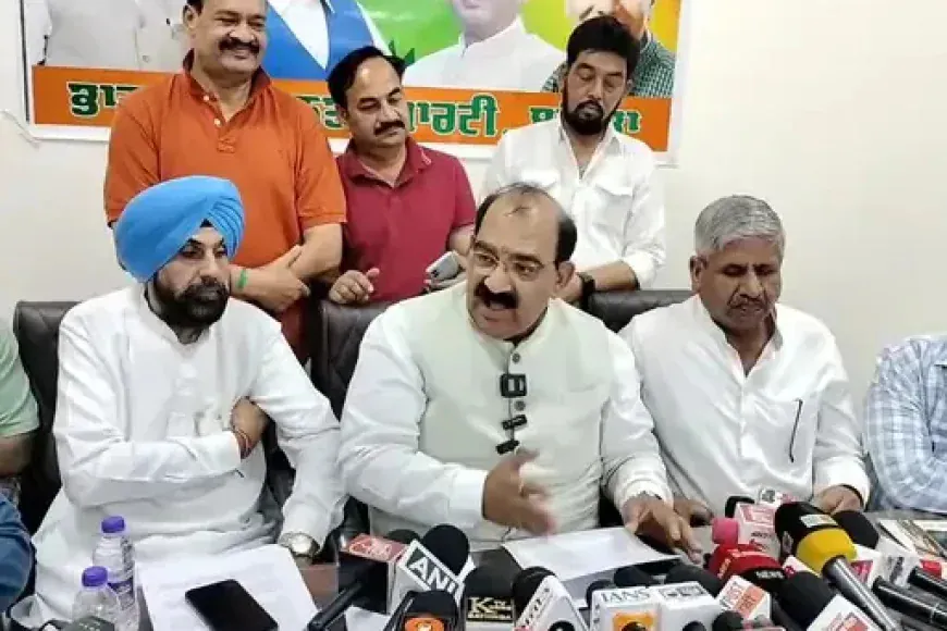 बठिंडा: "नशे की होम डिलीवरी हो रही है, मान सरकार जवाब दे!"— अश्विनी शर्मा का 'आप' पर तीखा हमला