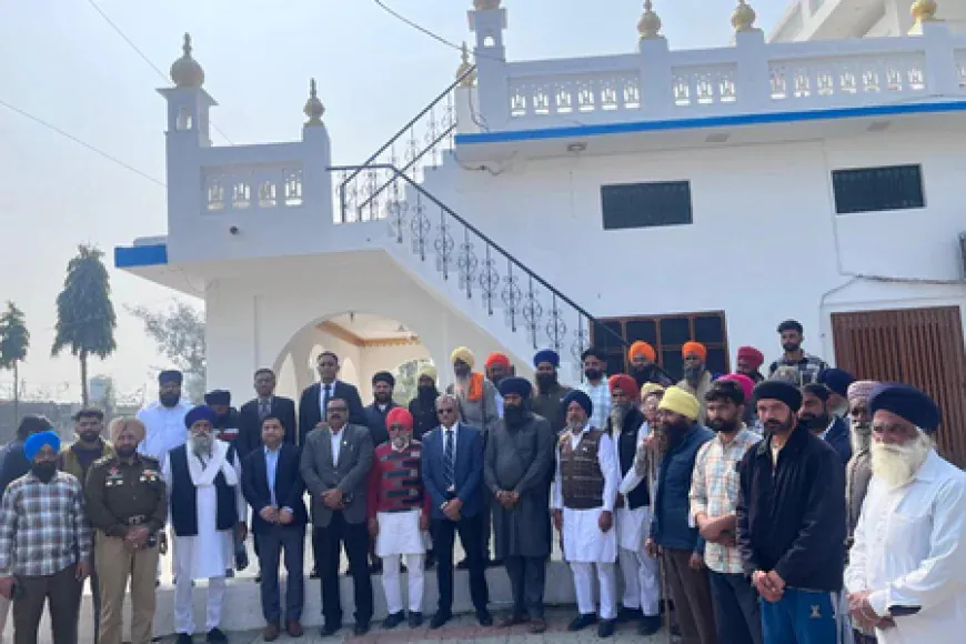 एनसीबी महानिदेशक अनुराग गर्ग की अमृतसर सरपंचों के साथ बैठक; नशे के खिलाफ सामूहिक जंग का आह्वान