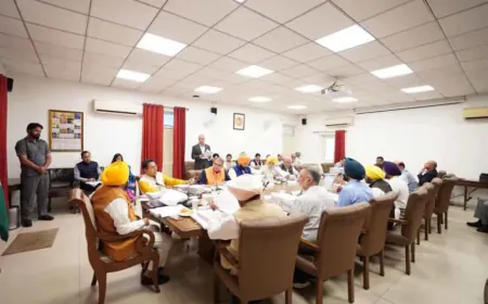 पंजाब कैबिनेट के बड़े फैसले: श्री आनंदपुर साहिब में बनेगी वर्ल्ड क्लास यूनिवर्सिटी, 1158 सरकारी नौकरियों को मंजूरी