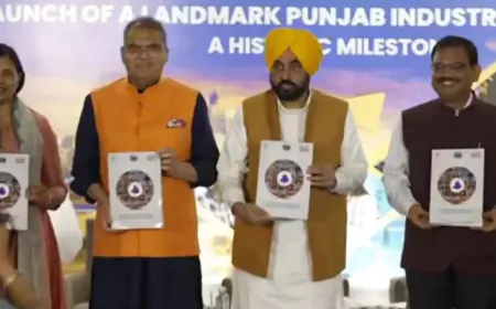 पंजाब की नई औद्योगिक नीति लॉन्च: उद्योगों को मिला 'रनवे', अब रोजगार की उड़ान भरेगा राज्य