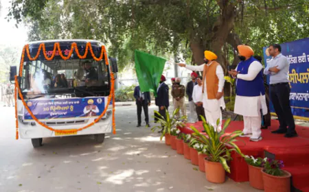 मिशन 'वर्ल्ड-क्लास एजुकेशन': सीएम भगवंत मान ने सिंगापुर के लिए रवाना किया 30 प्रिंसिपलों का 8वां बैच