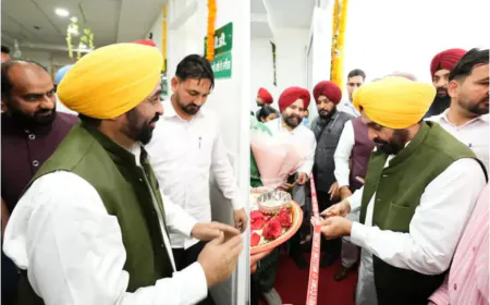 भगवंत मान का धूरी के लिए बड़ा तोहफा: 70 गांवों के हजारों लोगों को मिलेगी वर्ल्ड-क्लास हेल्थ सर्विस