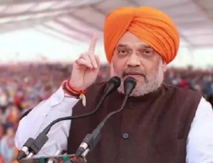 मोगा में अमित शाह की हुंकार: केसरी पगड़ी में दिखे गृहमंत्री, बोले– "पंजाब में अब बनेगी पूर्ण बहुमत की भाजपा सरकार"